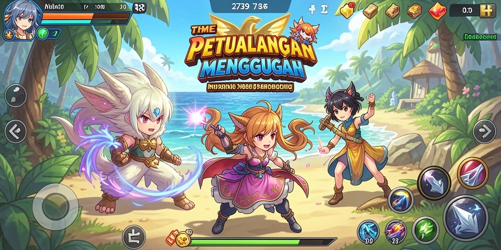 Tampilan gameplay Anime memukau di 2739.