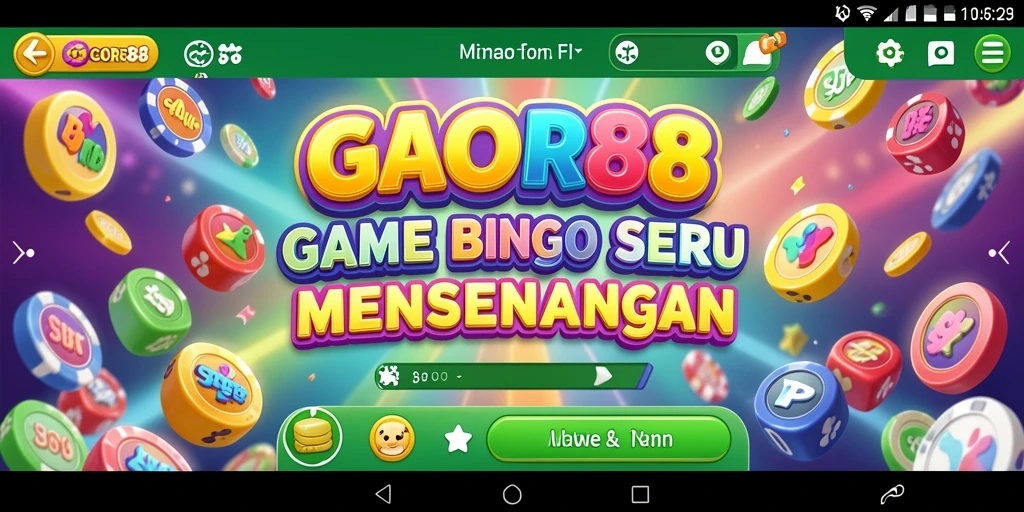 Tampilan gameplay seru GACOR88 yang memikat.
