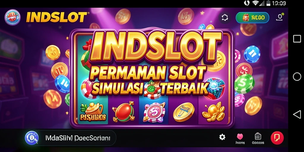 Tampilan gameplay menarik dengan mesin slot yang bervariasi.