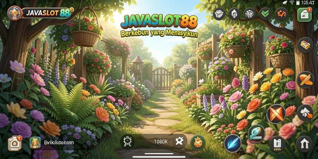 Tampilan gameplay <strong>JAVASLOT88</strong> yang penuh warna dan interaktif.