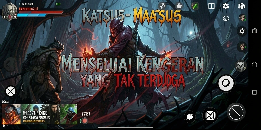 Gameplay menegangkan KATSU5 dengan suasana horror