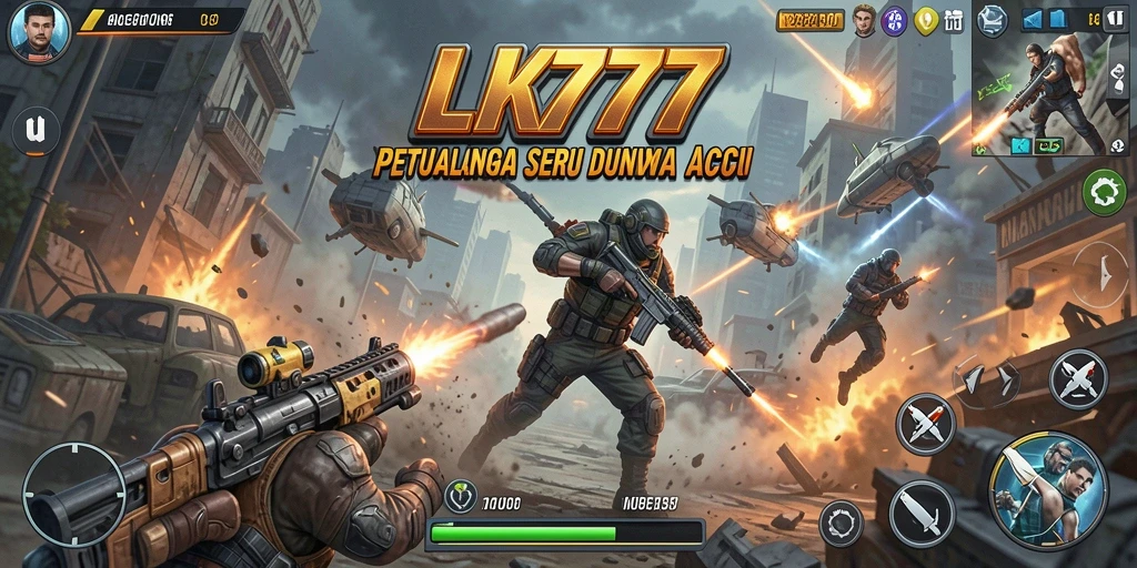 Tampilan seru gameplay LK777 yang menantang dan penuh aksi.