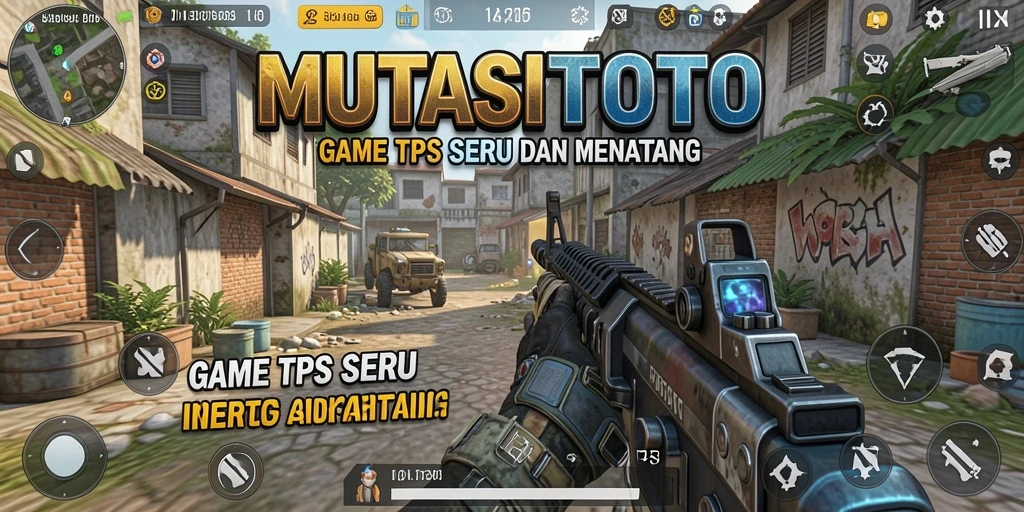 Gameplay seru dalam MUTASITOTO dengan aksi tembak-menembak yang mendebarkan.