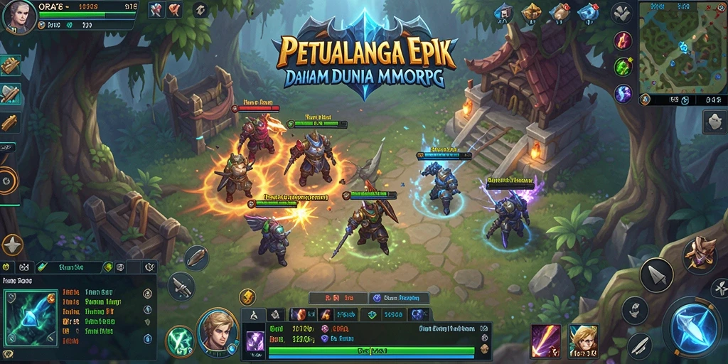 Tampilan gameplay menawan dalam ORA78 dengan aksi MMORPG yang seru.