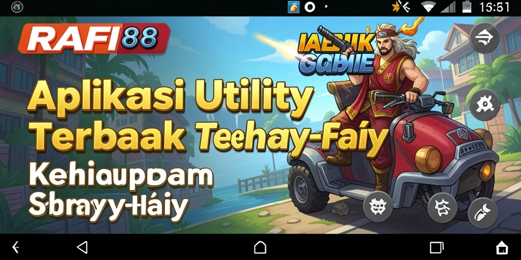 Tampilan antarmuka utama aplikasi RAFI88 yang user-friendly.