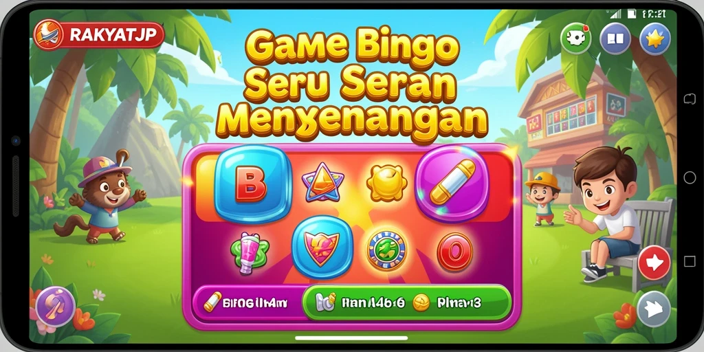Tampilan gameplay RAKYATJP yang seru dan interaktif.