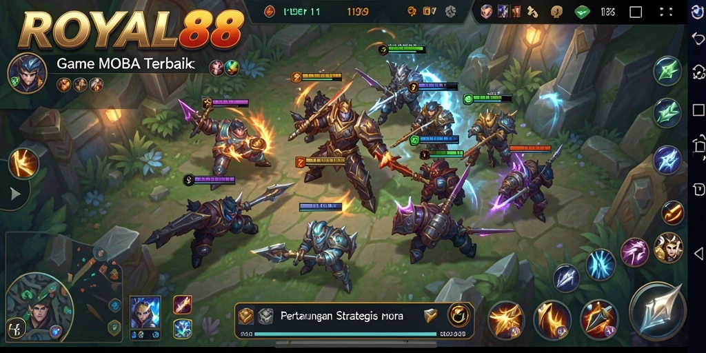 Gameplay seru dan intens di ROYAL88 dengan karakter-karakter menarik.