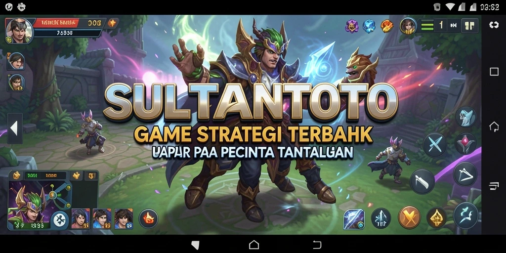 Tampilan menarik dari gameplay SULTANTOTO yang menantang.